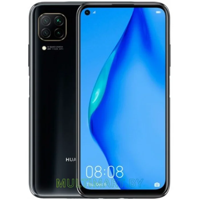 Смартфон Huawei P40 lite (полночный черный)
